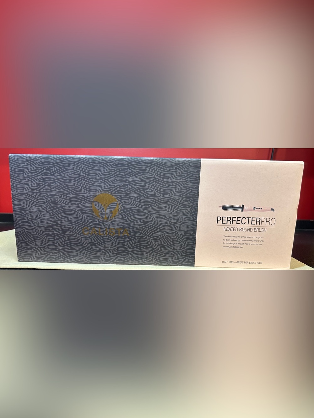 Calista PerfecterPro Heated Round Brush .50” Pro for Short Hair New With Box